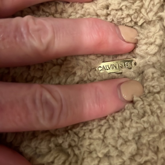 Calvin Klein Teddy Bear Zipper Jacket - Picture 16 of 17